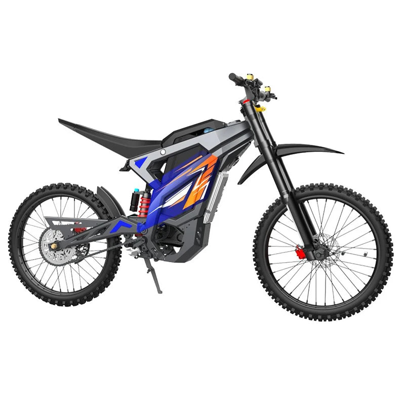 EKXBIKE M1 16800W Peak Electric Dirt Bike 72V/50Ah Electric Bike 85Miles Max Range 62Mph Max Speed Mountain Electric Motorcycle