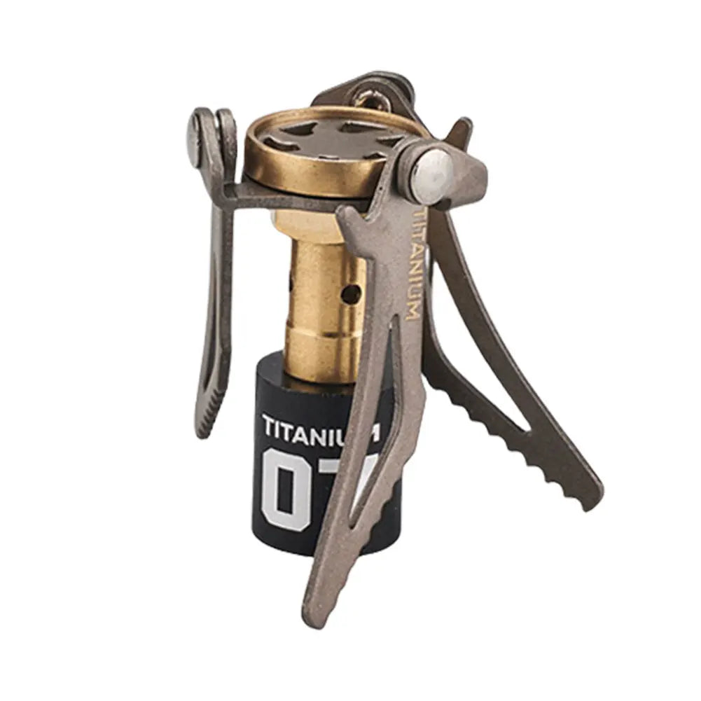 Alloet 2700W Ultralight Camping Stove Titanium Outdoor Gas Burner