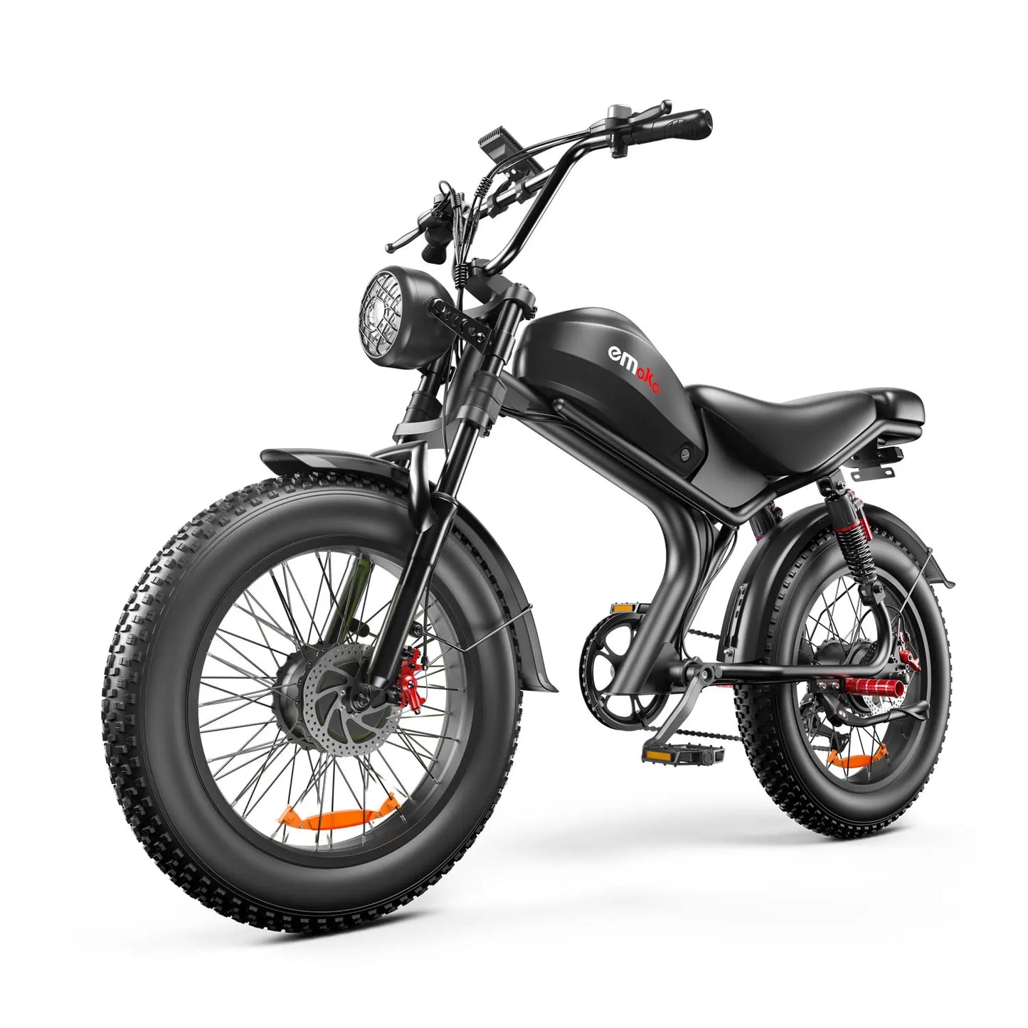 Emoko C93 1000W Dual Motor Fat Tire Mountain E-Bike