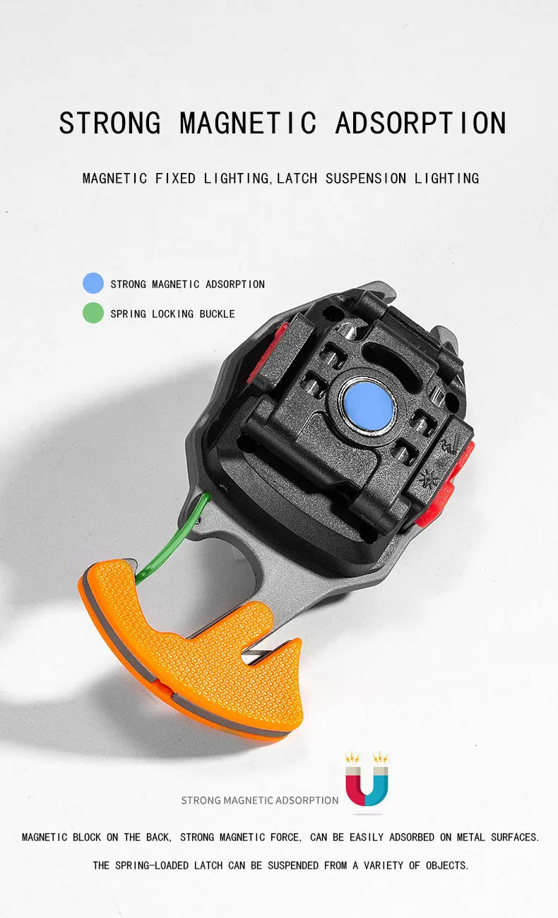 Multi-functional keychain flashlight, mini tool, bottle opener for outdoor camping and hiking, life whistle, multi light mode po