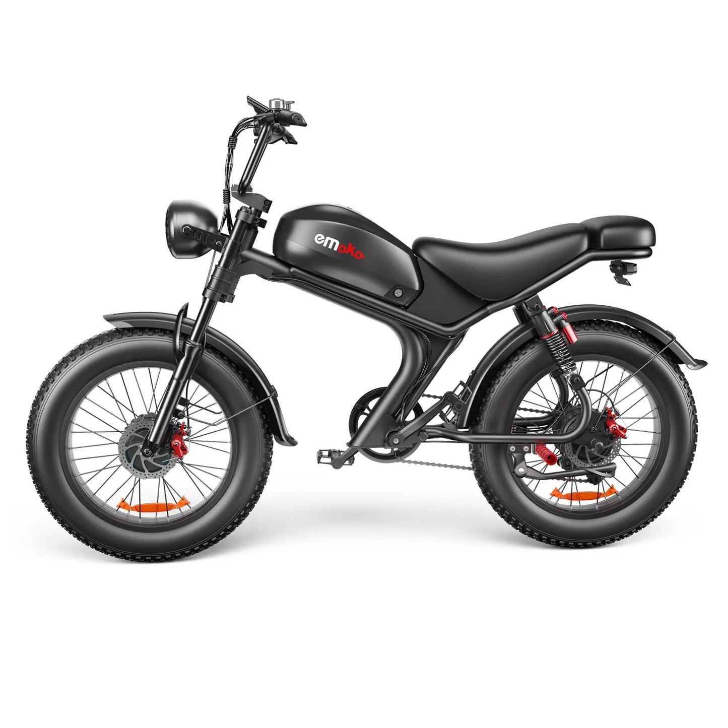 Emoko C93 1000W Dual Motor Fat Tire Mountain E-Bike