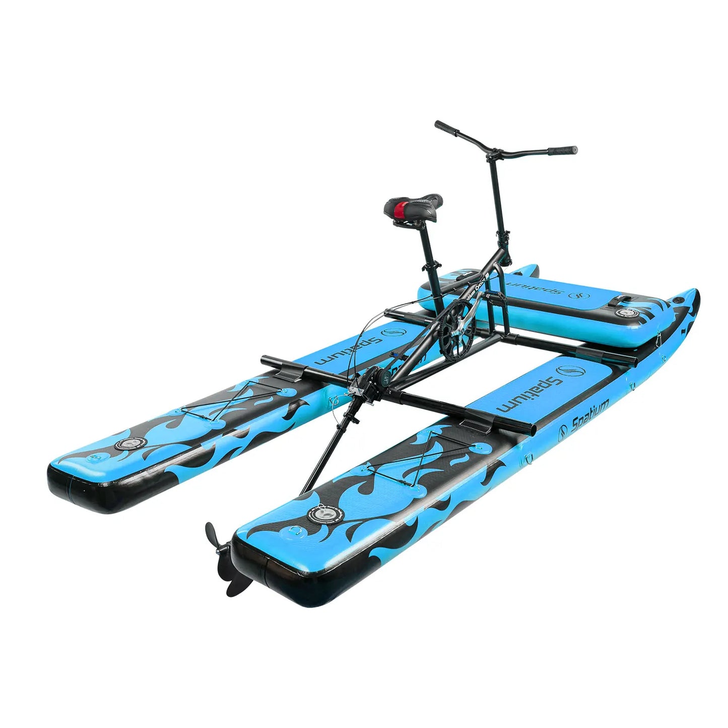 Spatium Water Bike 2.0 Inflatable Pedal Boat for Lake Fishing