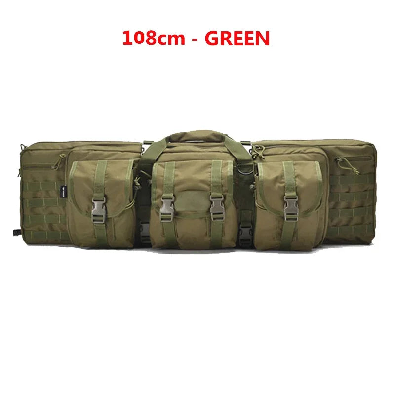 93cm 108cm 118cm 142cm Tactical Molle Gun Bag Hunting Backpack Shooting Paintball Sniper Airsoft Rifle Gun Case For Wargame