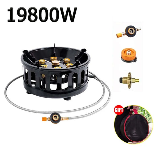 DOTWISE Portable Butane Camping Stove With Windproof Electronic Ignition