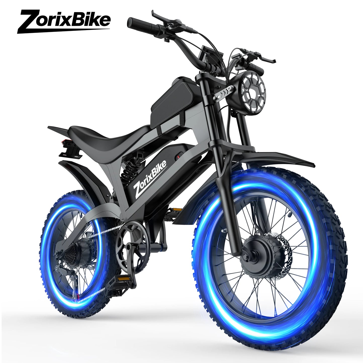 ZorixBike R8 Pro Electric Off Road Mountain Bike for Adults