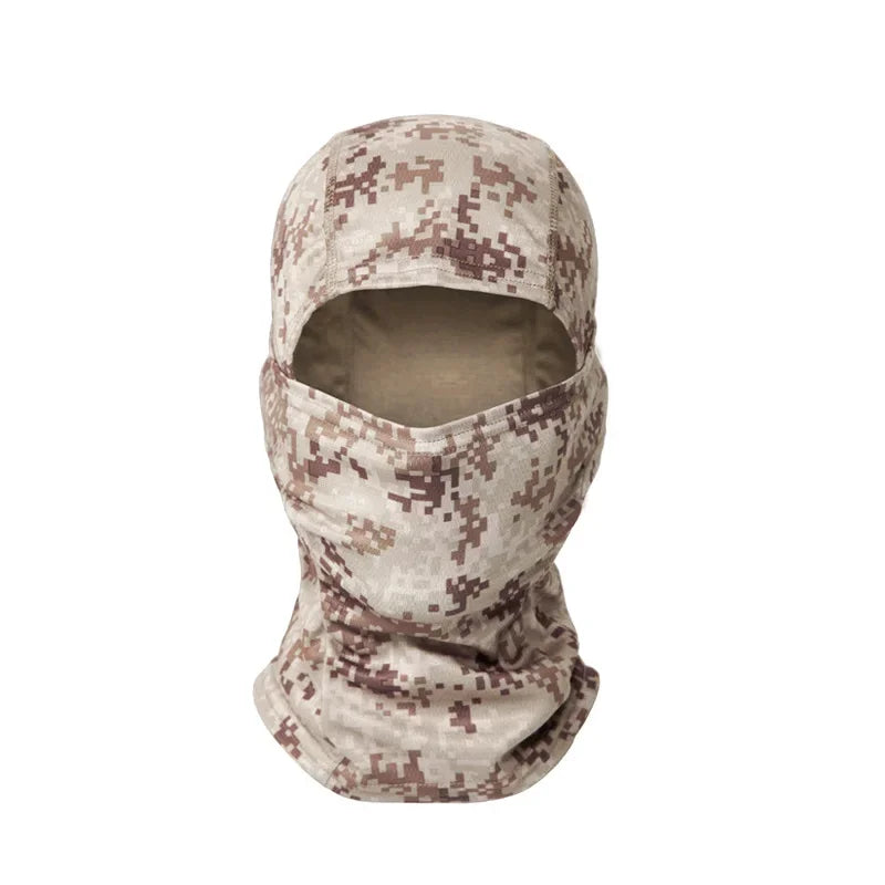 Tactical Camouflage Balaclava Full Face Mask Outdoor Hat Motorcycle Hunting Bike Cycling Bandana Neck Gaiter Ski Hiking Scarf