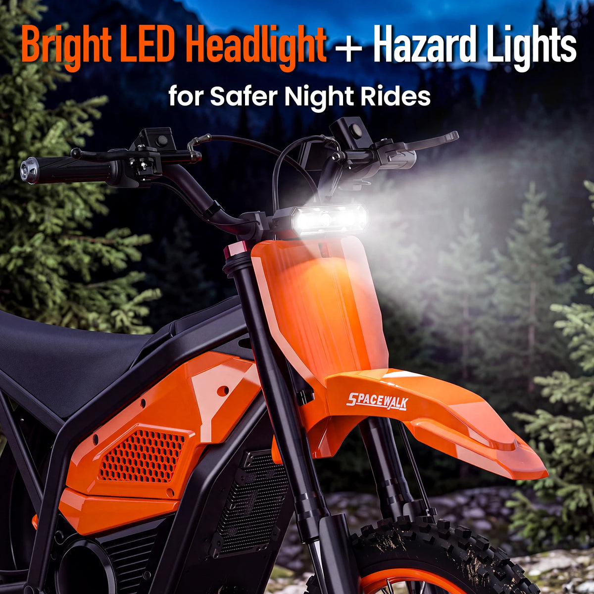 EILLEO SPACEWALK Electric Off Road Dirt Bike With Removable Battery