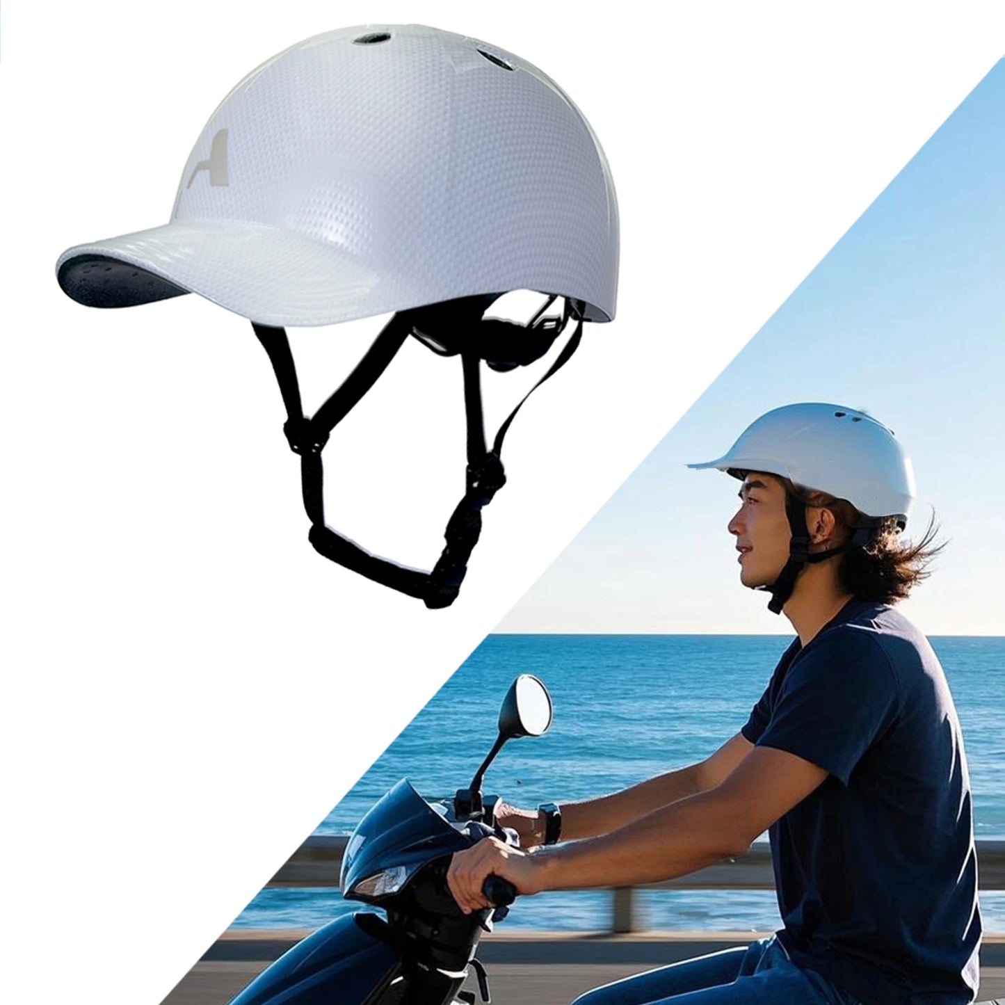 ARTOROOH City Bike Helmet With Visor Lightweight For E Bikes