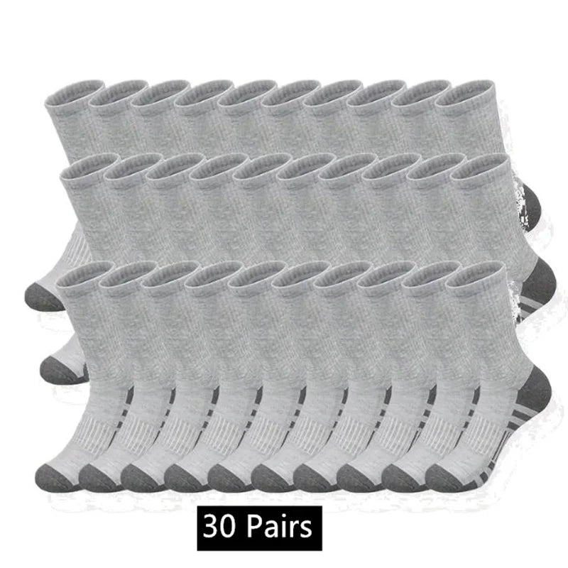 GIOIOCN Men's Classic Crew Socks Unisex Running Anti Slip Breathable