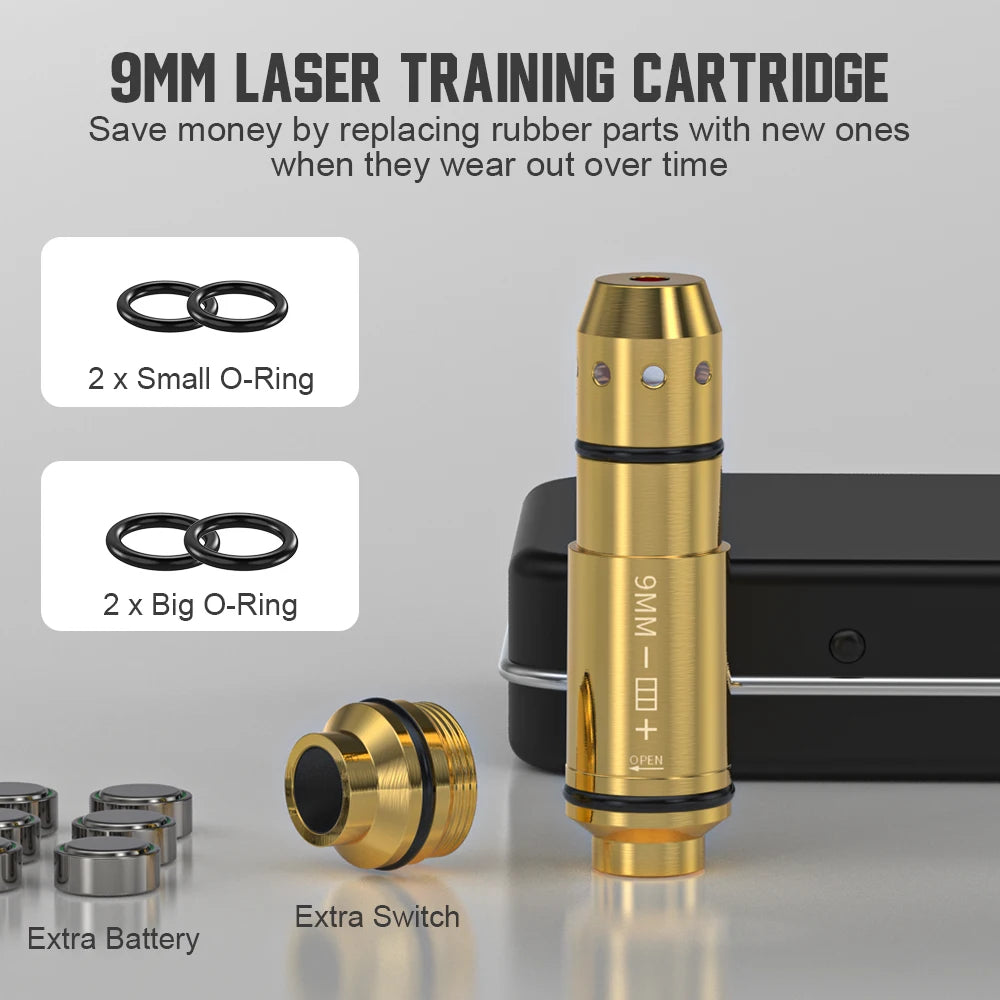 Hign-concerned Chemical Laser Training Cartridge for Pistol Marksmanship