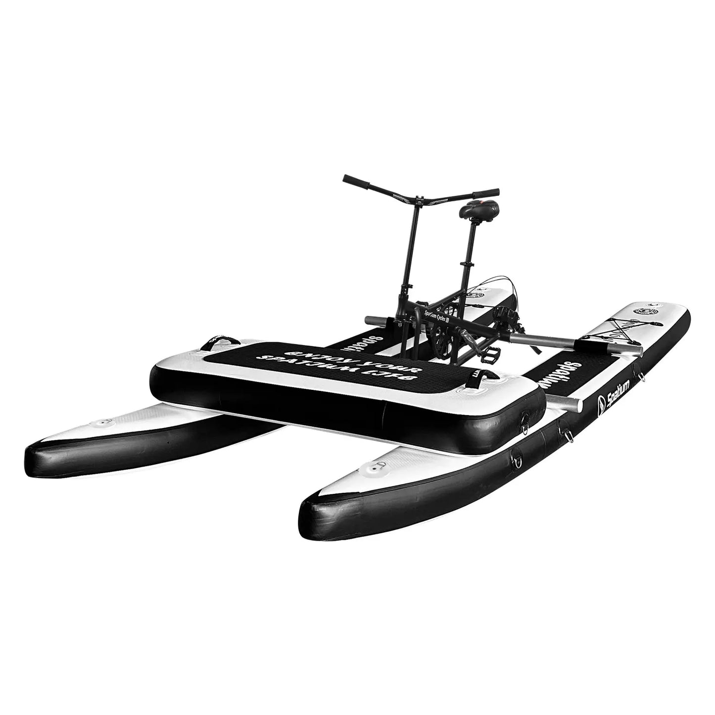 Spatium Water Bike 2.0 Inflatable Pedal Boat for Lake Fishing