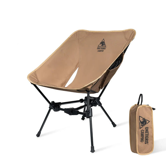 ONETIGRISH Tigerblade Camping Chair Foldable Triangle Framed