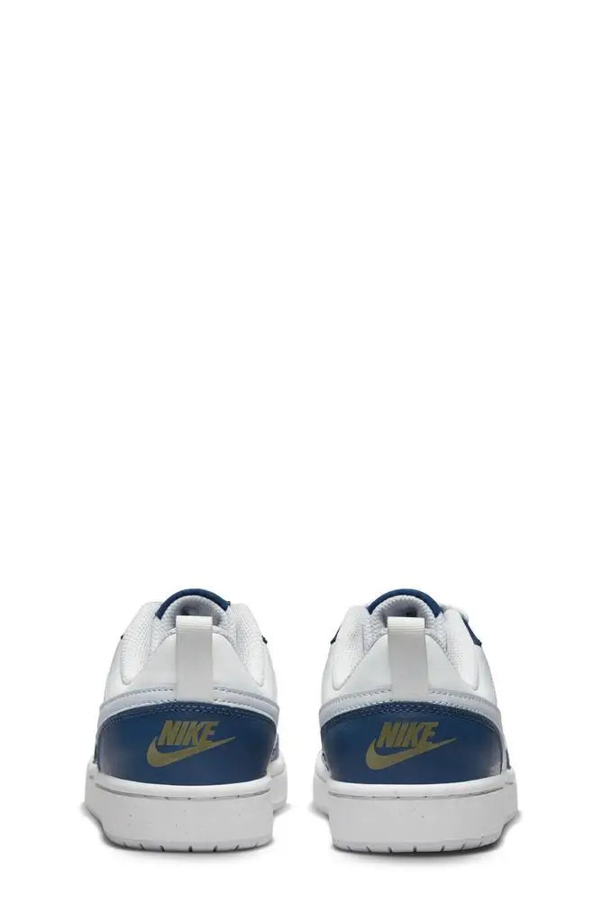 Nike Kids' Court Borough Low-Top Sneakers Active Kids Sports Running Shoes for Young Athletes