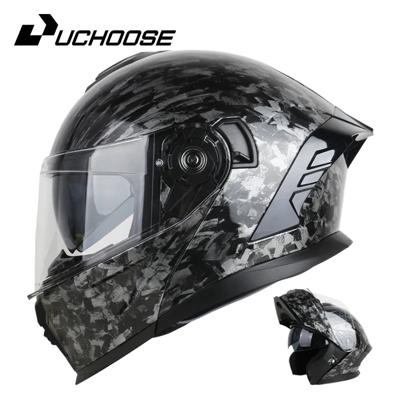 DIY modular helmetDOT Motorcycle Helmet Four Seasons Motocross Racing Modular Flip Up Casco Moto Men Women Off Road Helmet