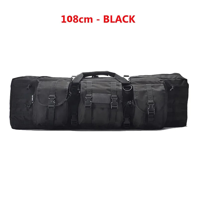 93cm 108cm 118cm 142cm Tactical Molle Gun Bag Hunting Backpack Shooting Paintball Sniper Airsoft Rifle Gun Case For Wargame
