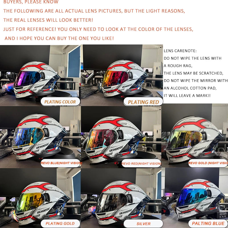 DIY modular helmetDOT Motorcycle Helmet Four Seasons Motocross Racing Modular Flip Up Casco Moto Men Women Off Road Helmet