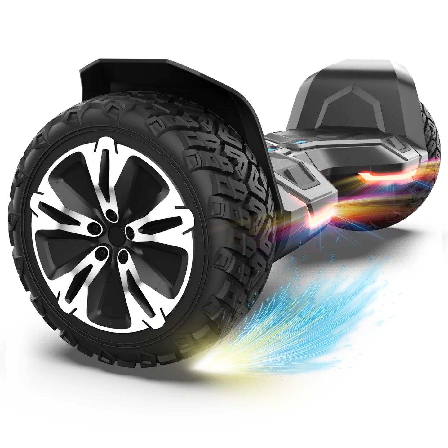 All Terrain Hoverboard UL2272 Certified With Bluetooth Speakers LED Lights