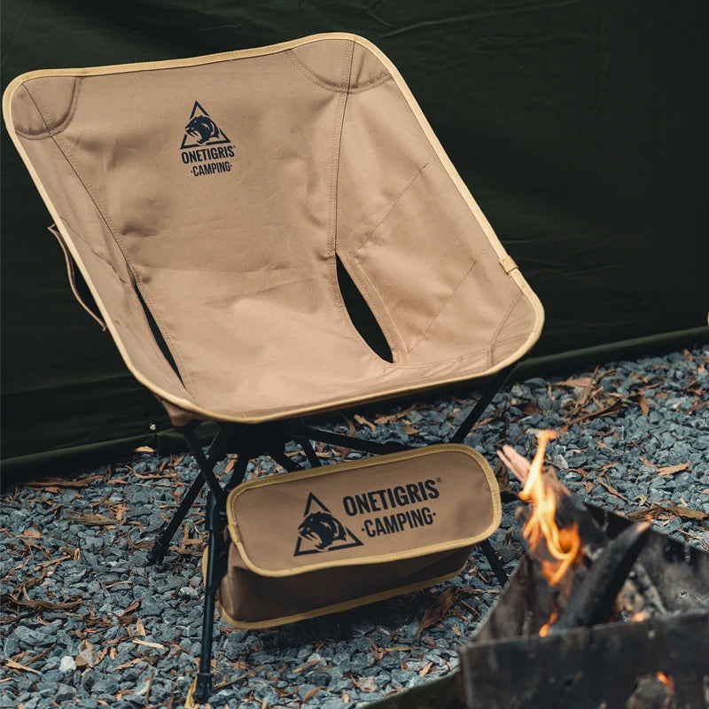 ONETIGRISH Tigerblade Camping Chair Foldable Triangle Framed