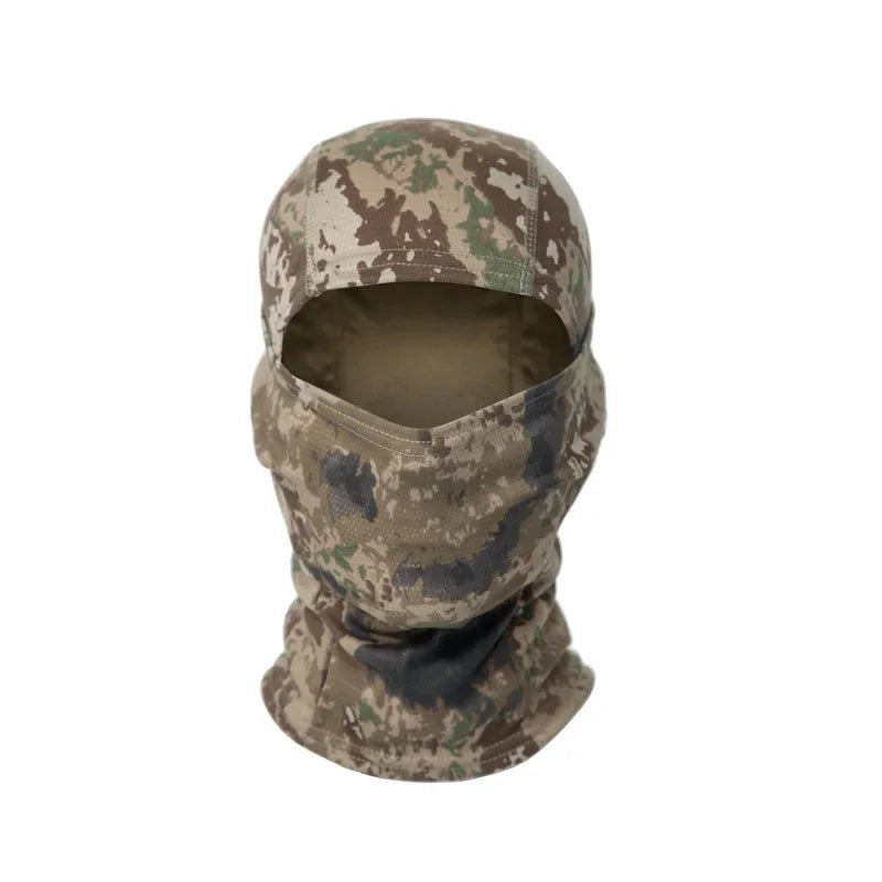 Tactical Camouflage Balaclava Full Face Mask Outdoor Hat Motorcycle Hunting Bike Cycling Bandana Neck Gaiter Ski Hiking Scarf