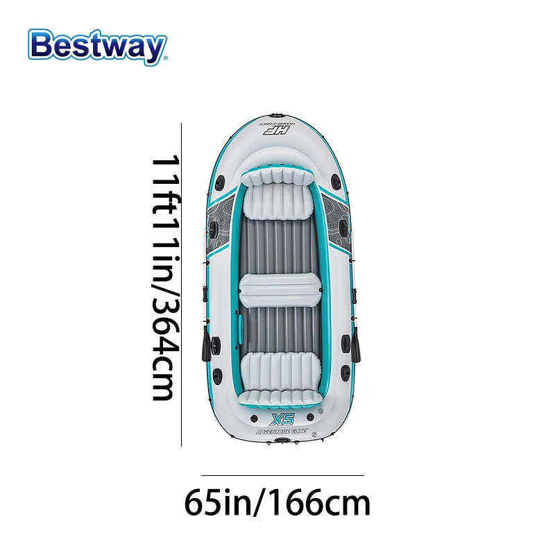 Bestway Inflatable Kayak Durable PVC Adventure Kit