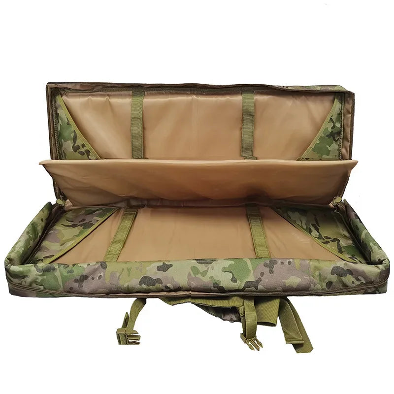 93cm 108cm 118cm 142cm Tactical Molle Gun Bag Hunting Backpack Shooting Paintball Sniper Airsoft Rifle Gun Case For Wargame