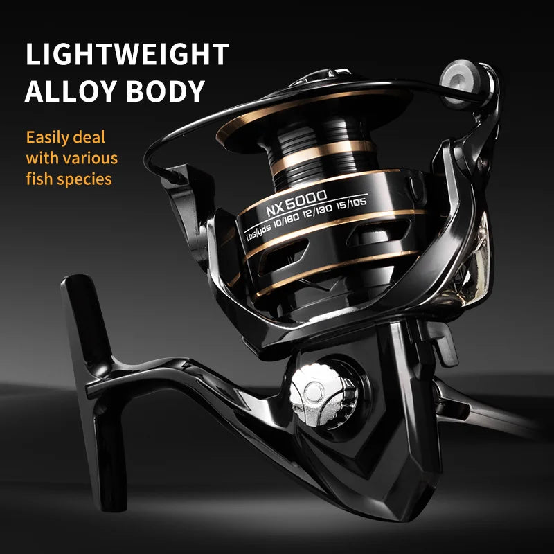 J-BARZILLA NX Spinning Reel Max Drag Fishing Gear Performance