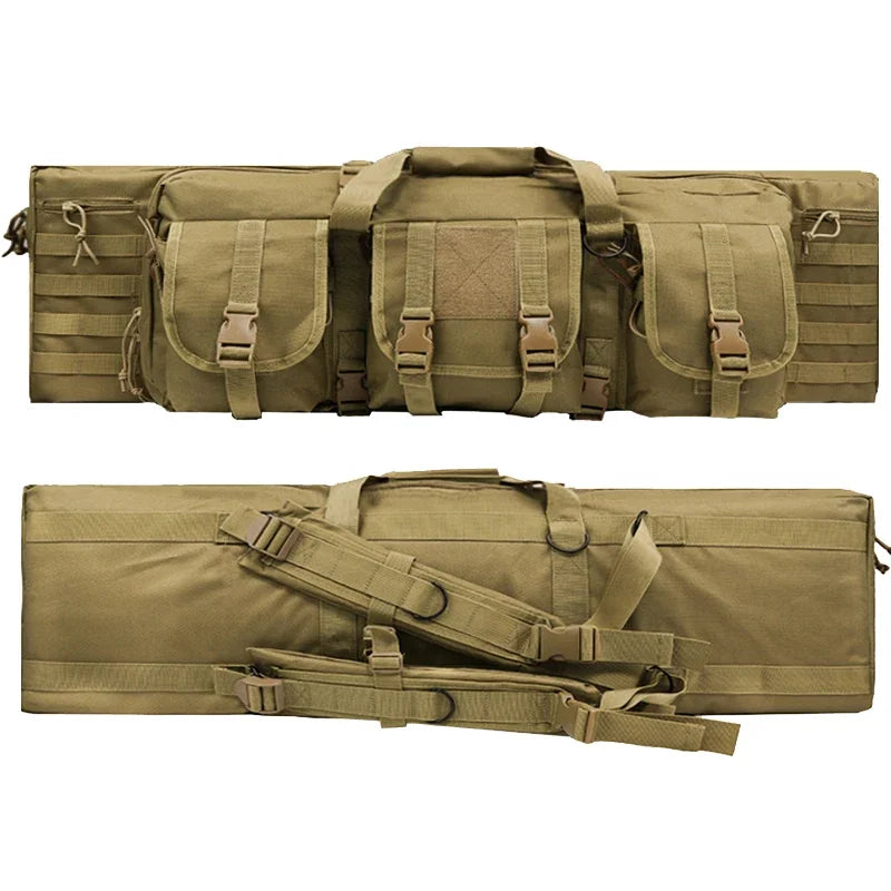 93cm 108cm 118cm 142cm Tactical Molle Gun Bag Hunting Backpack Shooting Paintball Sniper Airsoft Rifle Gun Case For Wargame