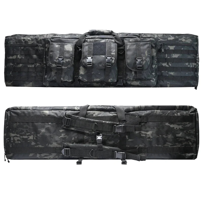 93cm 108cm 118cm 142cm Tactical Molle Gun Bag Hunting Backpack Shooting Paintball Sniper Airsoft Rifle Gun Case For Wargame