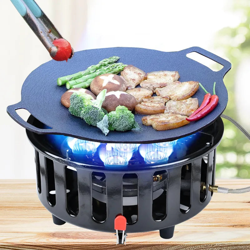 DOTWISE Portable Butane Camping Stove With Windproof Electronic Ignition