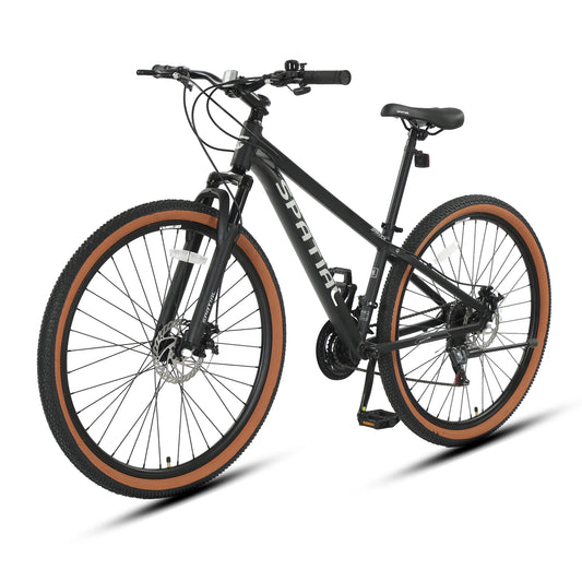 Spatial Mountain Bike 21 Speed Aluminum Frame Dual Disc Brakes