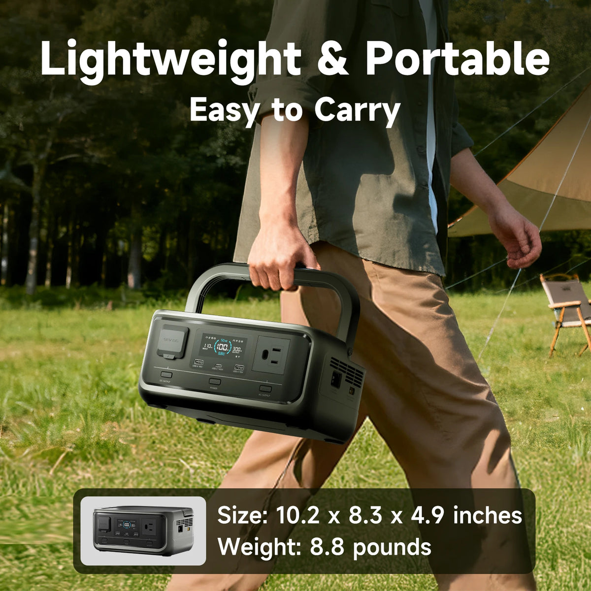 ALLPOWERS VOLIX Portable Power Station With LiFePO4 Battery