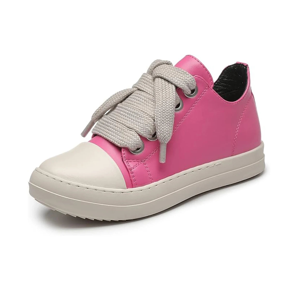 Men Casual Shoes Low Cut Flat Bottom Minimalist College Style