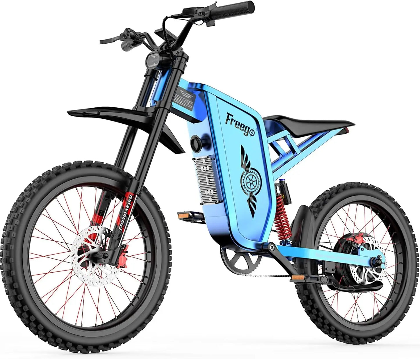 Freego X2 Pro Electric Off Road Ebike 6000W 50MPH