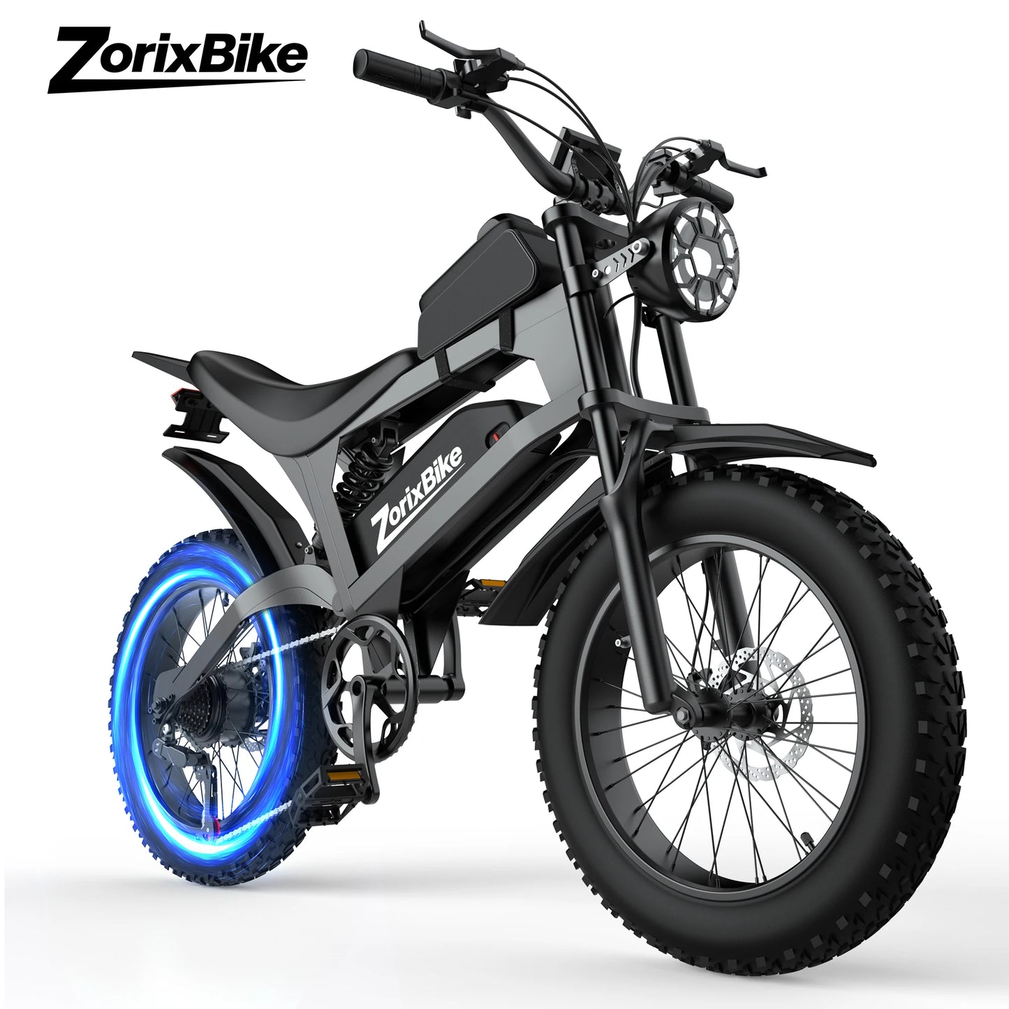 ZorixBike R8 Pro Electric Off Road Mountain Bike for Adults