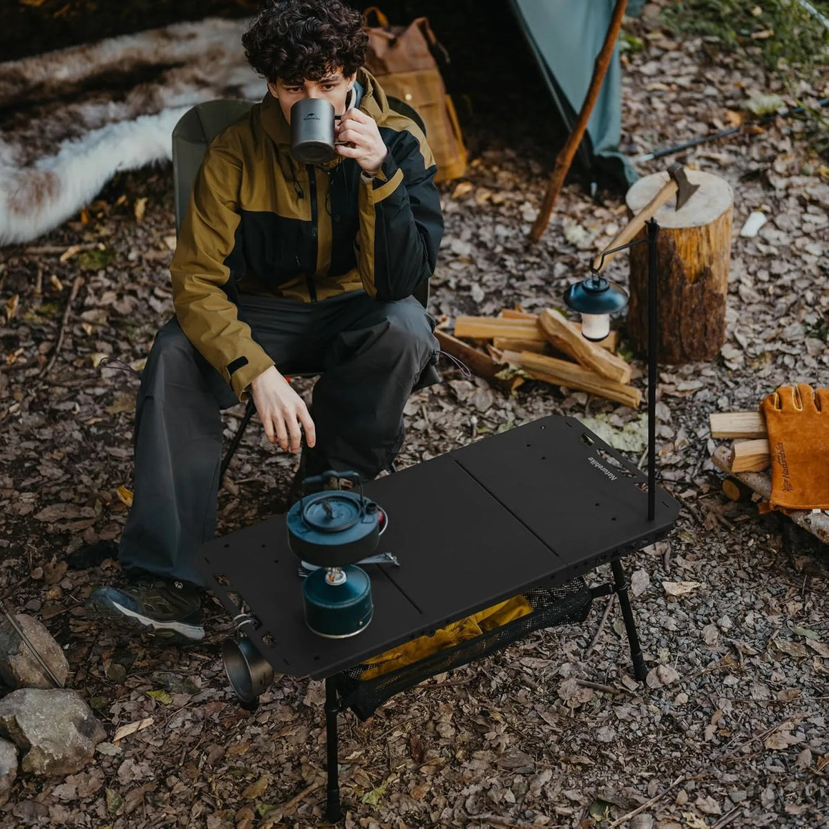 Naturehike H02 IGT Height Adjustable Folding Camping Table