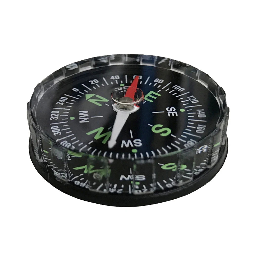 10-1PCS Mini Compass 45MM Portable Handheld Compass Outdoor Camping Hiking Travel Emergency Survival Navigation Tool