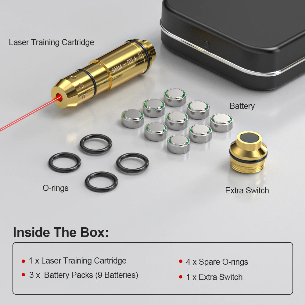 Hign-concerned Chemical Laser Training Cartridge for Pistol Marksmanship
