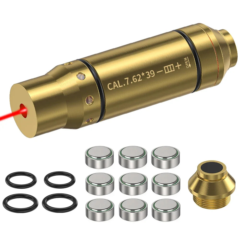 7.62X39 Red Dot Laser Training Device Tactical Aiming Dry Powder Skill Development Tool for Practice