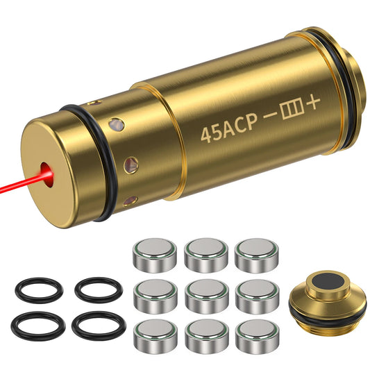Hign-concerned 45ACP Laser Training Cartridge Dry Fire Laser Trainer