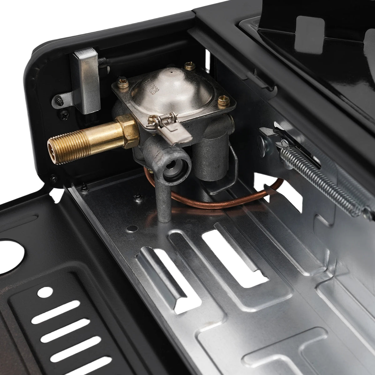 Portable Dual Burner Camping Gas Stove With Safety Valve