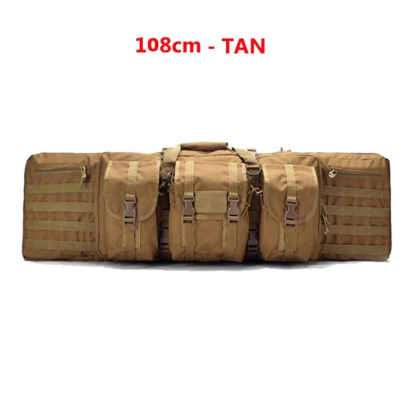 93cm 108cm 118cm 142cm Tactical Molle Gun Bag Hunting Backpack Shooting Paintball Sniper Airsoft Rifle Gun Case For Wargame