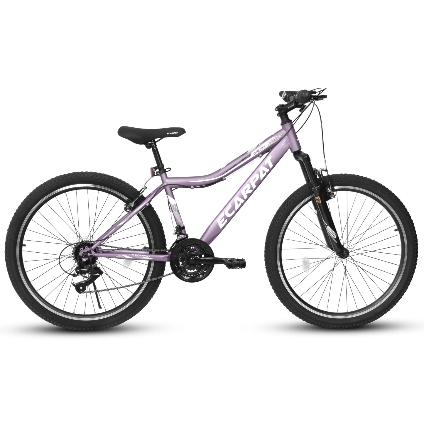Ecarpat Womens Mountain Bike 21 Speed Steel Frame V Brake