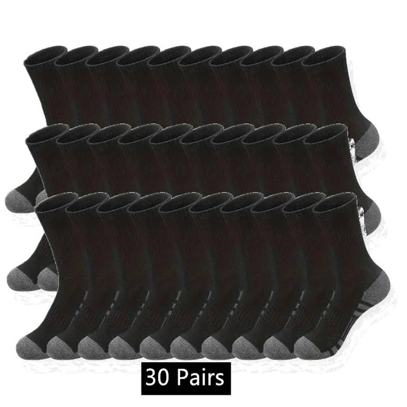 GIOIOCN Men's Classic Crew Socks Unisex Running Anti Slip Breathable