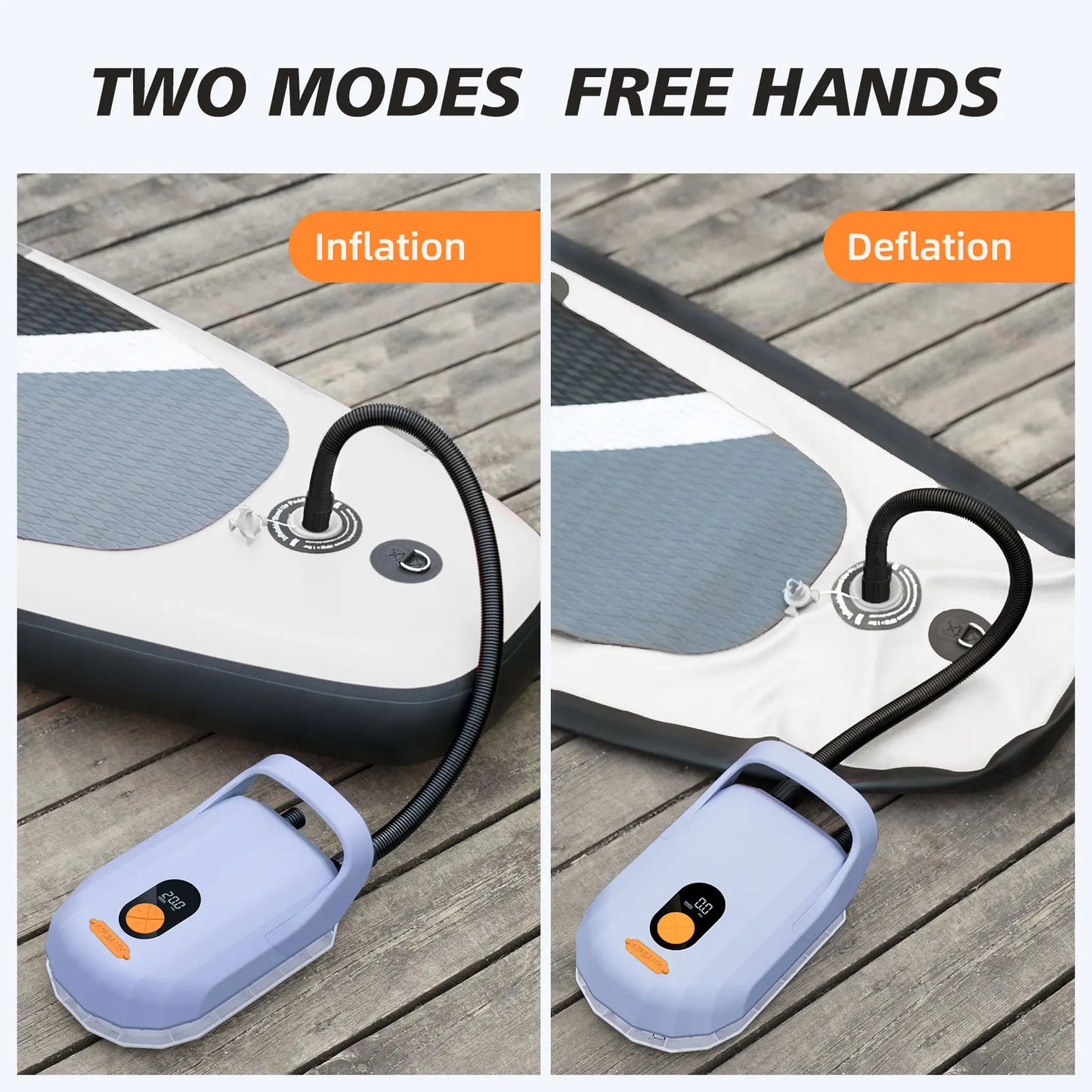 AirBank Sup Electric Air Pump With Battery 7800mAh