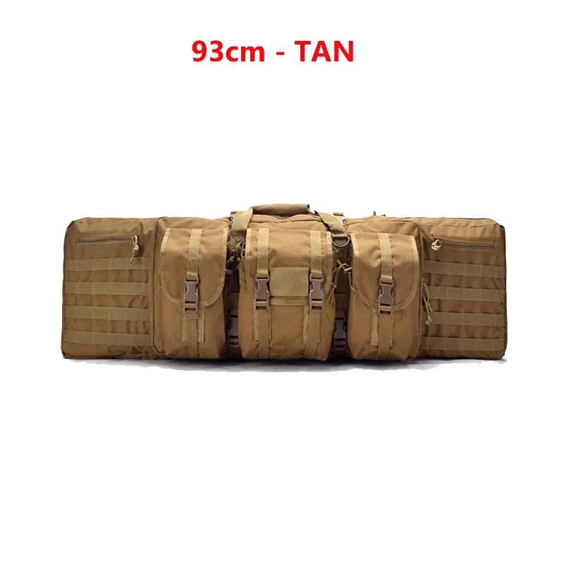 93cm 108cm 118cm 142cm Tactical Molle Gun Bag Hunting Backpack Shooting Paintball Sniper Airsoft Rifle Gun Case For Wargame
