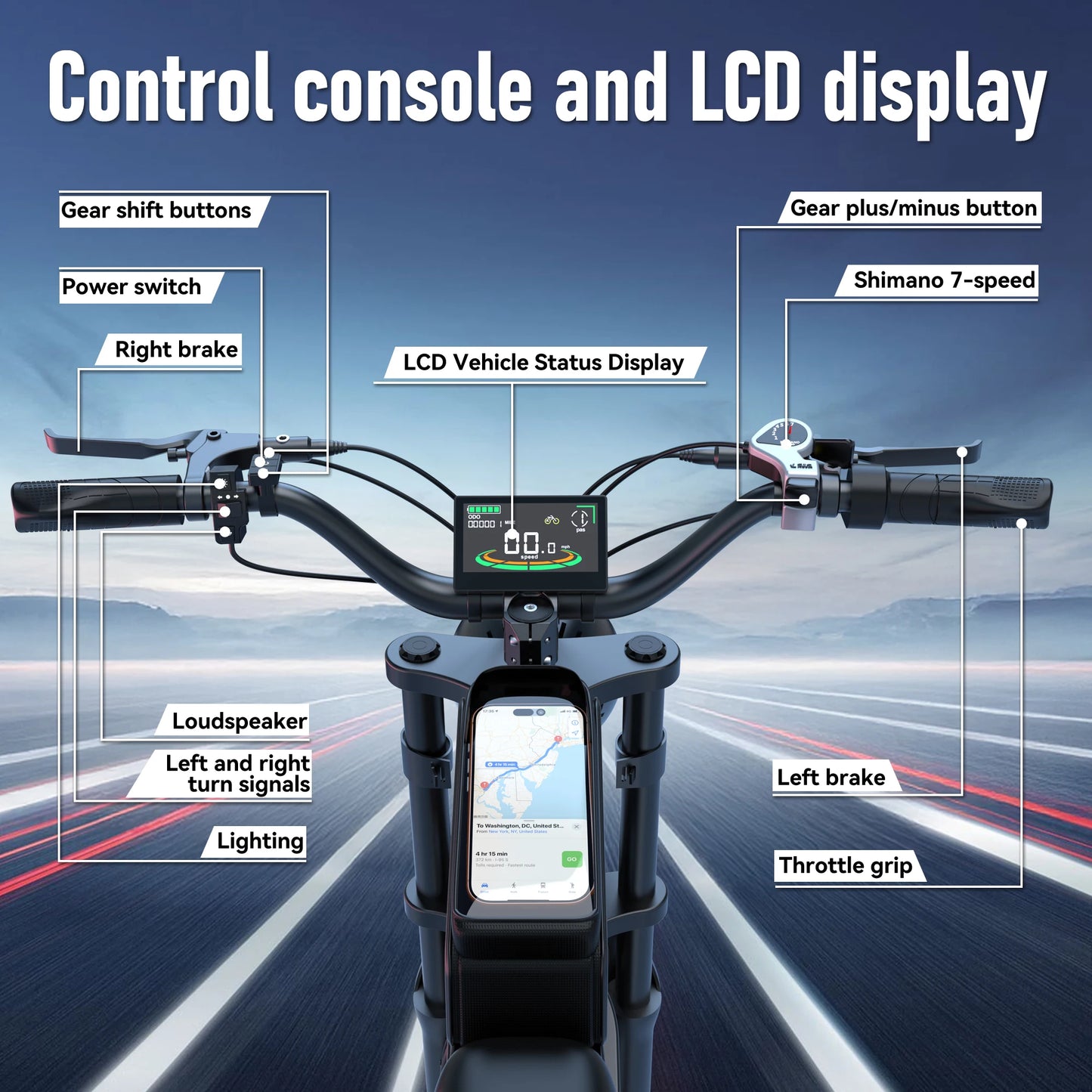 ZorixBike R8 Pro Electric Off Road Mountain Bike for Adults