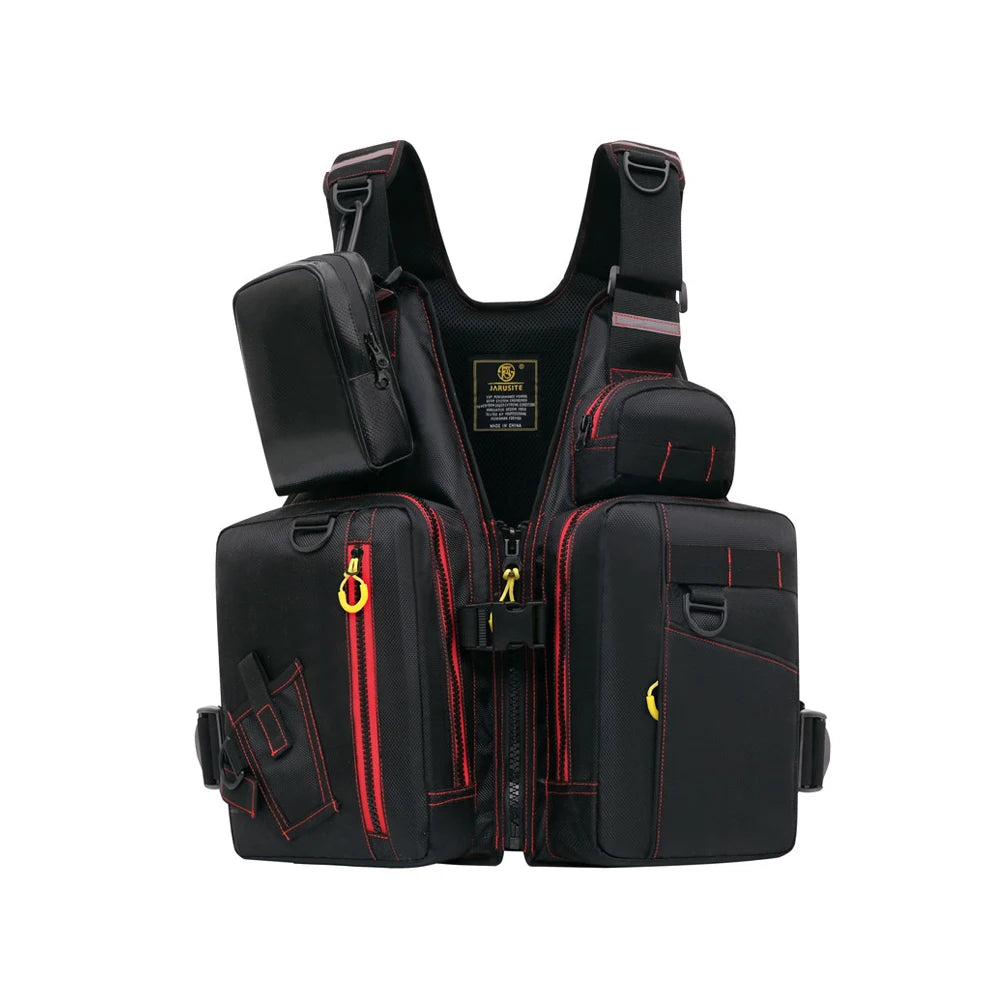 NONECN Multi Functional Life Jacket Vest For Outdoor Fishing Safety