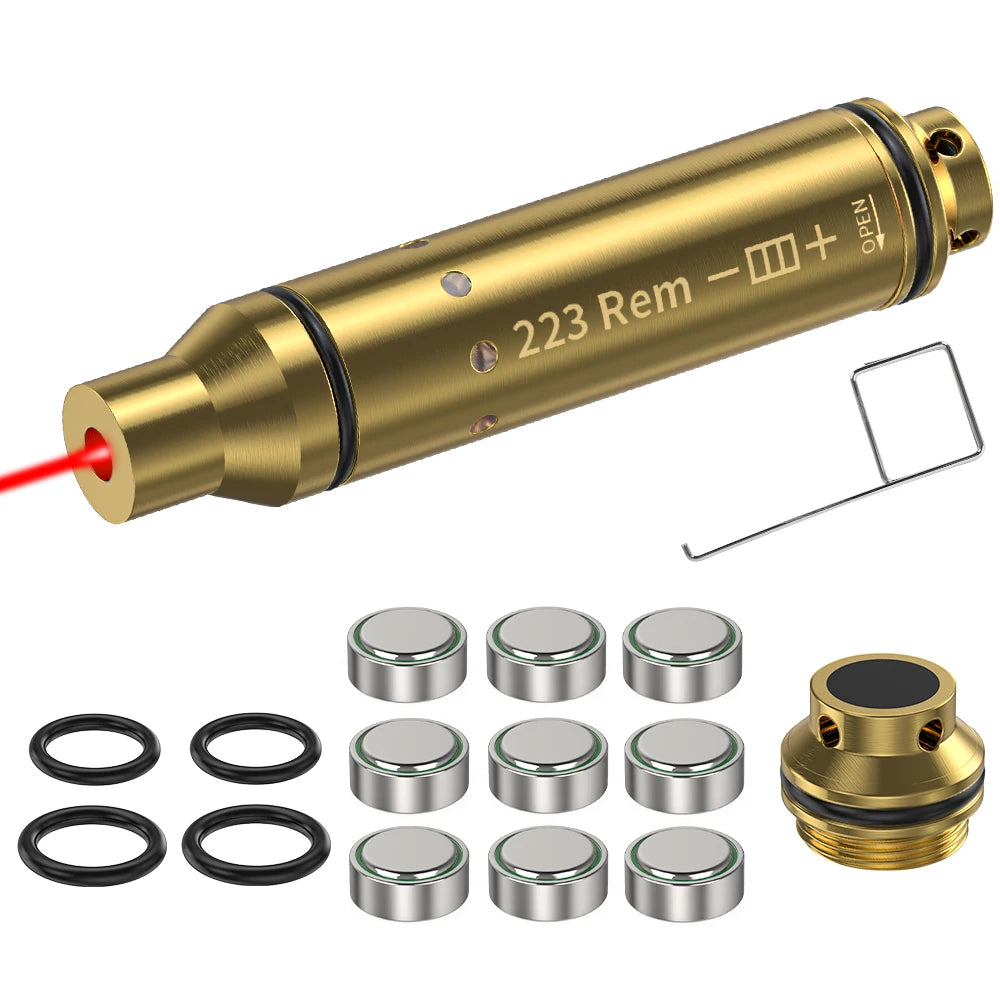 7.62X39 Red Dot Laser Training Device Tactical Aiming Dry Powder Skill Development Tool for Practice