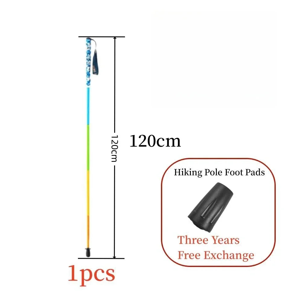 Unihike Carbon Fiber 5 Section Lightweight Hiking Pole