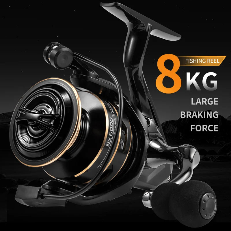 J-BARZILLA NX Spinning Reel Max Drag Fishing Gear Performance